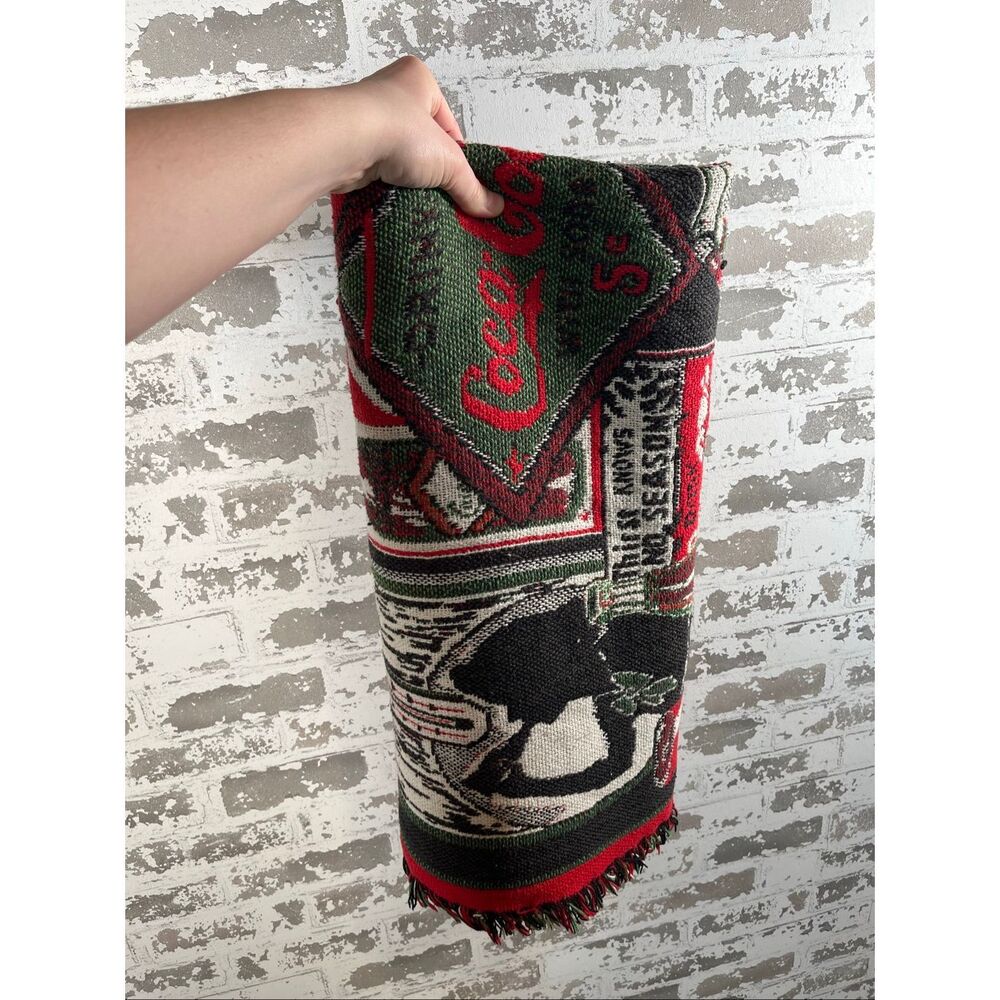 Coca Cola | throw blanket vintage